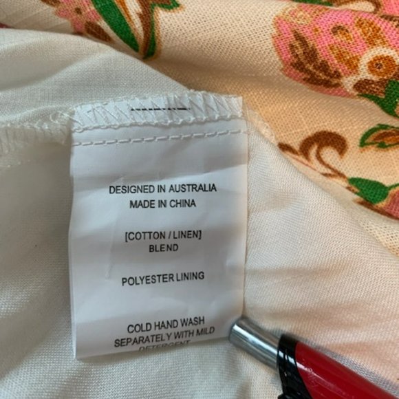 NWT Paper Heart Pink Floral Sundress Size 8 - Picture 16 of 16